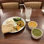 タシデレ - チキンが食べられないのでサグにしていただきました