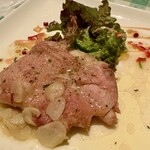 ヴィオニエ - ◉ 若鶏もも肉のオーブン焼き
      　ガーリックバターソース