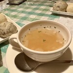 ヴィオニエ - ◉ 本日のスープ　野菜がいっぱい入ってました！