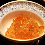 銀座 とり澤 - 新いくらの飯蒸し