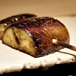 銀座 とり澤 - 茄子