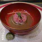 あもん ヨコ - タンとなすのタルタル風