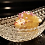 銀座 とり澤 - 毛蟹の味噌和え