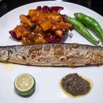 わいん食堂 Chez とし - 2025.9 秋刀魚コンフィ（1,700円）