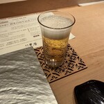 日本料理 箱根 華暦 - ビール