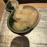 日本料理 箱根 華暦 - ガリ