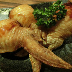 DENRAI - 電雷コース④肉汁溢れる手羽餃子。