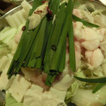 DENRAI - 選べるもつ鍋「塩」。