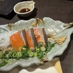 三陸鮮魚と炭焼牛たん かっこ - 