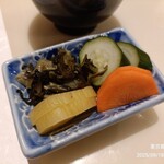 うなぎ 魚政 - 6品目、香の物