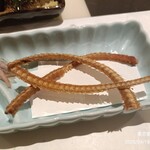 うなぎ 魚政 - 4品目、きもとほねせんべい