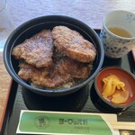 ヨーロッパ軒 - 料理写真:ミックス丼メンチ定食