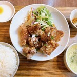 火鍋 小肥羊 - 油淋鶏定食