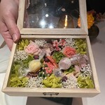 銀座 レカン - お口直しのアイスです。