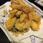 さぶろー - イカ下足の天ぷら