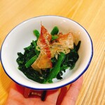 北郡山食堂 - 料理写真:ほうれん草