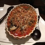 Bistro Roven - 自家製オイルサーディンとラタトゥイユの香草パン粉焼