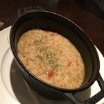 Bistro Roven - パーナ貝の白ワイン蒸しスープでリゾット