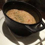 Bistro Roven - パーナ貝の白ワイン蒸しスープでリゾット