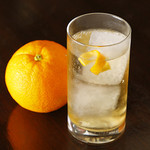 TRY BAR - 漬け込みオレンジウイスキーソニック
