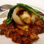 ステッサ - 蕪の中にはチーズがトローリ☆*:.｡. o(≧▽≦)o .｡.:*☆