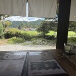 カフェレストラン 彦六又十郎 - 店内からの景色