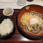 そばの花 - 朝セット 納豆