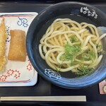はなまるうどん - かけ(小)＆いなり＆海老天