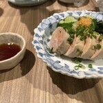 天婦羅と刺身 板前料理 魚天 - あん肝いい感じ