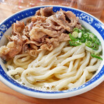 手打ちうどん ぶれーど・う - 肉うどん