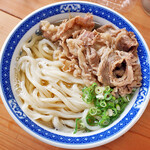 手打ちうどん ぶれーど・う - 肉うどん