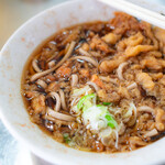 田舎そば かさい - たぬきそばハーフ \310