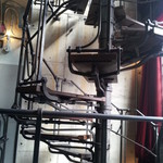 聖林館 - 凄い螺旋階段(2階から3階)