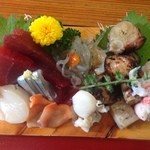 海鮮・話食処 しん - 凄い盛り合わせだ
