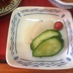 海鮮・話食処 しん - お新香