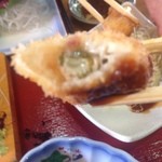 海鮮・話食処 しん - 中身はじゅーしーなかき