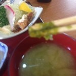 海鮮・話食処 しん - 青さ汁うまいね