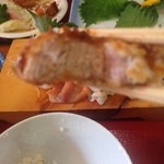 海鮮・話食処 しん - 柔らかいひれかつ