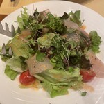 Pizzeria LUMEN - 鮮魚のカルパッチョ（サラダ）
