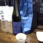 牡蠣と日本酒 - 