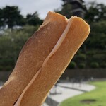 ルクソール - カスクートと丸岡城。丸岡城を背景に写真をパシャリ！