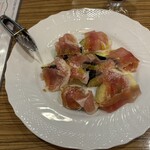 ジェンマ - 徳島産水茄子と生ハムのサラダ1200円