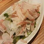 臥薪 - ほうれん草とジャコのサラダ