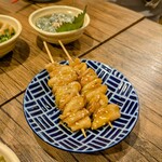 ひねり蛇口ハイ 大衆酒泉テルマエ - テルマエ串 1本70円