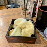 ひねり蛇口ハイ 大衆酒泉テルマエ - お通し 380円