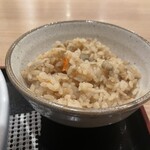 因幡うどん - かしわめしは安定に旨い