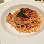 エノテカノリーオ - 牡蠣とほうれん草のスパゲティ