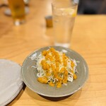 吾一 三宮店 - お手製ドレッシングのサラダ