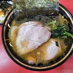 上越家 - 並盛ラーメン＋釜焼き塩チャーシュー　900＋50円