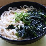 あかね製麺 - わかめうどん（大）